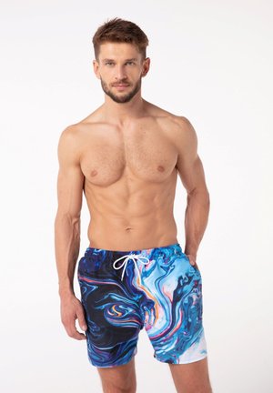 Mr. GUGU & Miss GO MARBLE  - Swimming shorts - blue