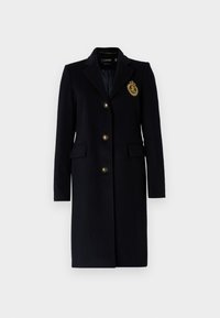 CREST PATCH WOOL BLEND COAT - Cappotto classico - regal navy