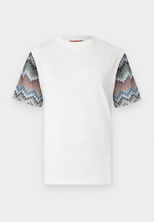 SHORT SLEEVE - Nyomott mintás póló - white base