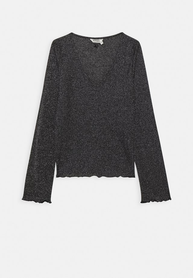 APEK - T-shirt à manches longues - black