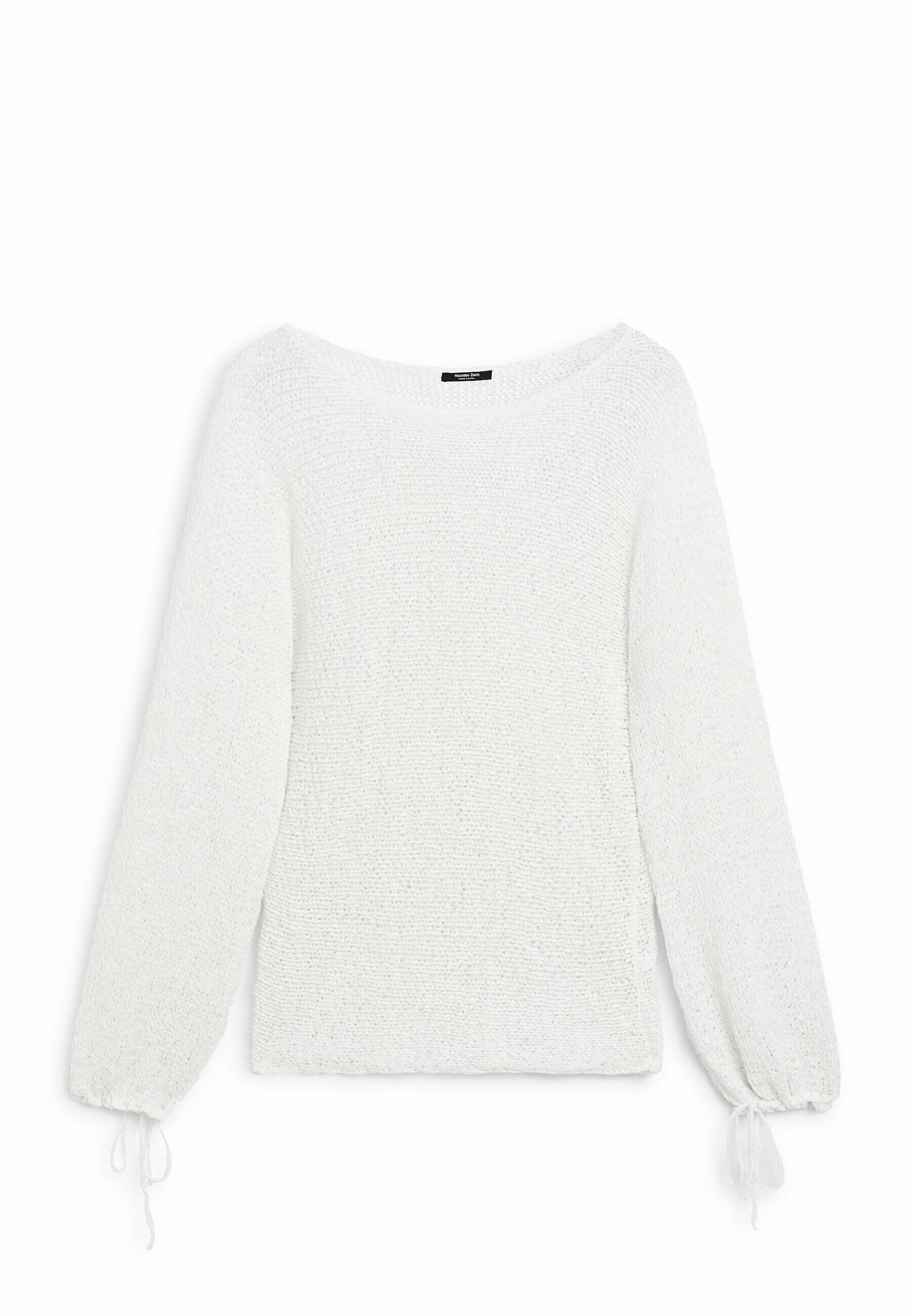 売れ筋商品|||マッシモ ドゥッティ ニット&セーター レディース アウター BALLOON SLEEVE - Jumper - white Massimo Dutti BALLOON SLEEVE - Jumper - white - Zalando