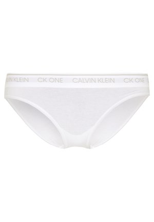 BIKINI CK ONE COTTON - Slip - white