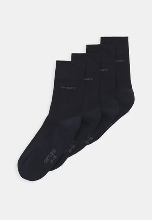 ONLINE SOFT WALK SOCKS 4 PACK - Sukat - navy