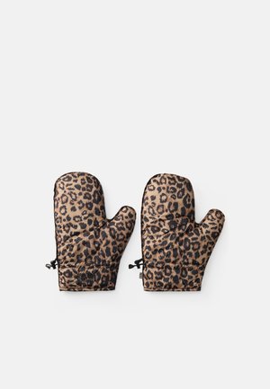 LIGHT PILLOW GLOVE - Egyujjas kesztyű - brown/black