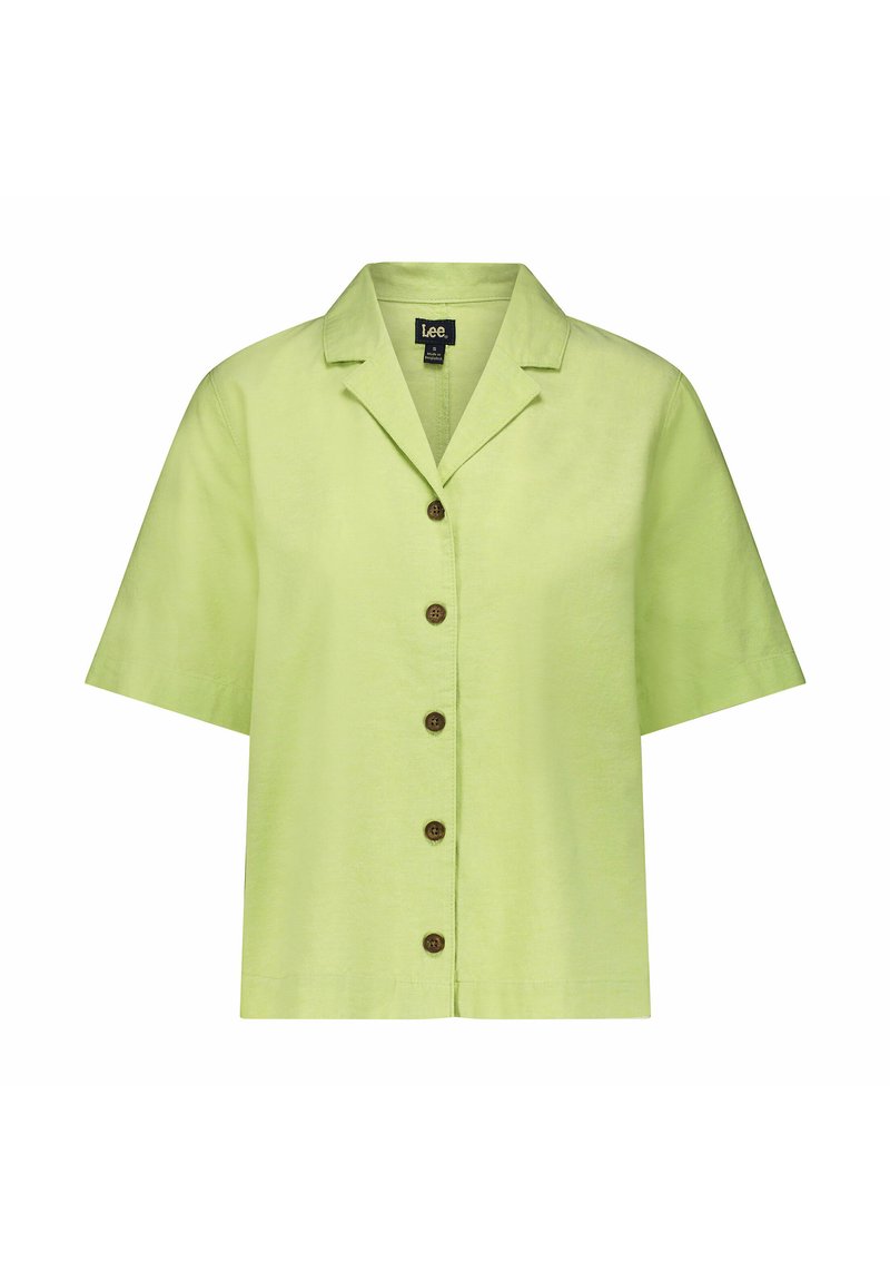Lee Overhemdblouse groen gemêleerd