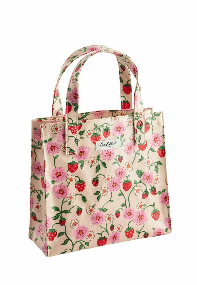 Cath Kidston SMALL - REGULAR FIT - Borsa a mano - cream strawberry print