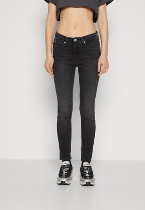Calvin Klein Jeans, Jeans Skinny Fit - black denim