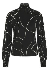 Pusero - black chalk graphic lines