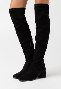 Tamaris Botas mosqueteras - black