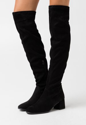 Tamaris Botas mosqueteras - black