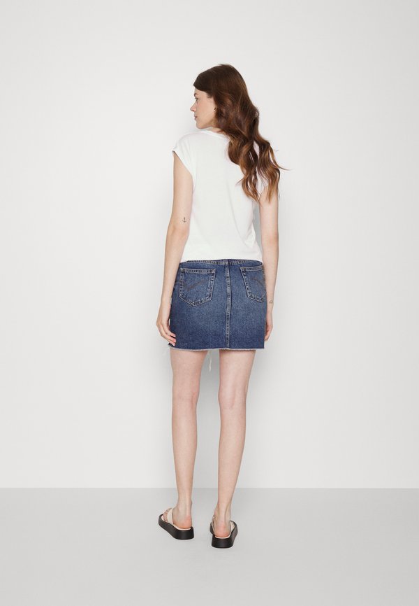 SKY LIFE SKIRT - Denim skirt2