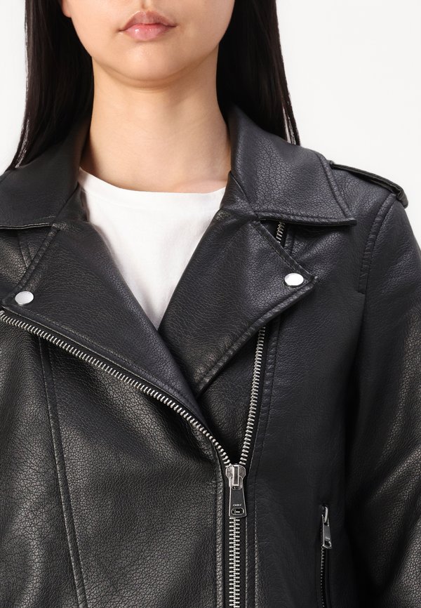 ONLMILLE JACKET  - Faux leather jacket4
