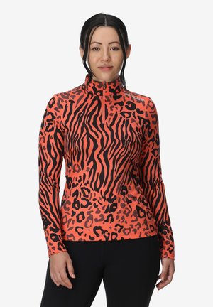 VIVID 1/2 - Sweater - animal print coral haze