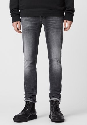 Slim fit jeans - black