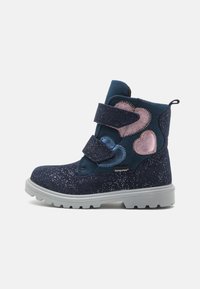Superfit SPIRIT Winter boots blau/rosa/dark blue Zalando
