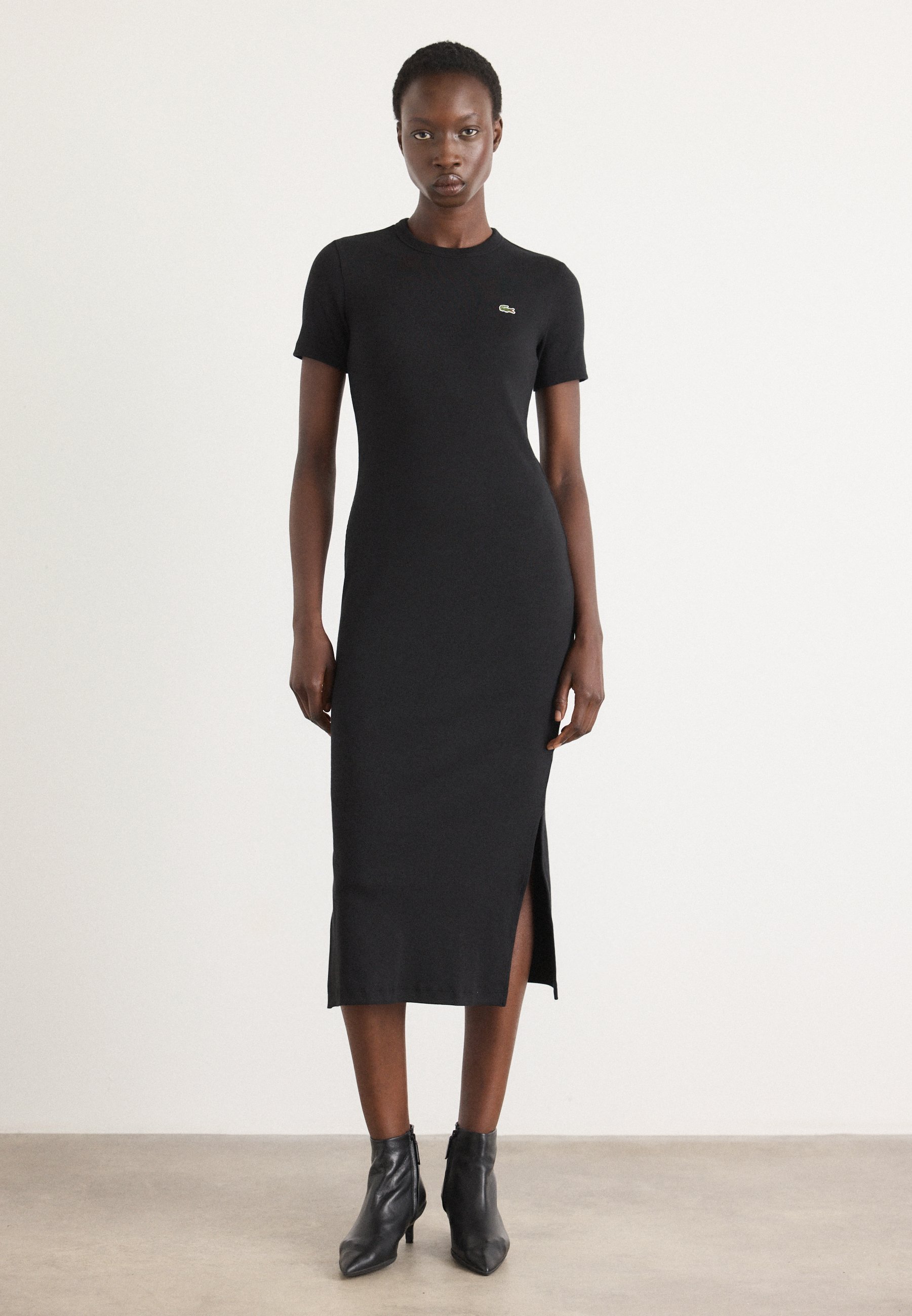Lacoste Shift dress - black - Zalando
