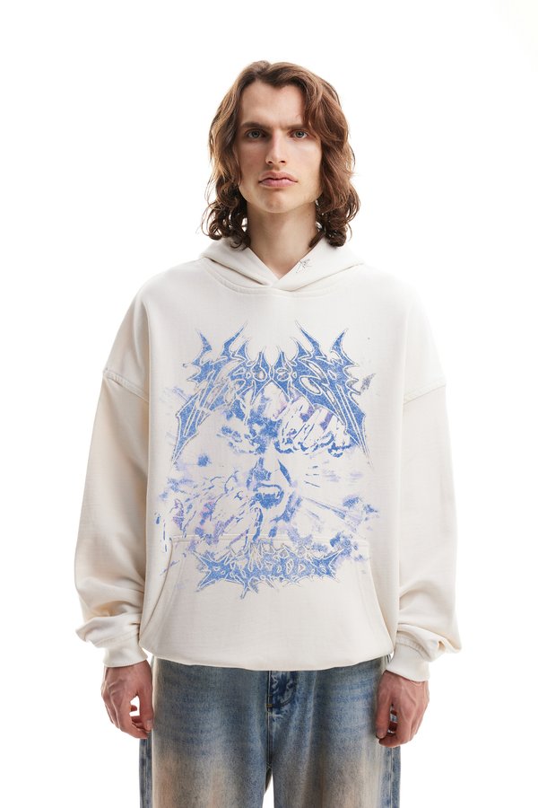 SCREAM UNISEX - Kapuzenpullover - vanilla