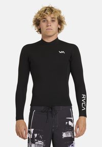RVCA 2MM BALANCE MIT BACKZIP  - Rash vest - blk