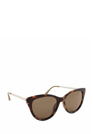 POLARISED CAT EYE - REGULAR FIT - Aurinkolasit - brown cream