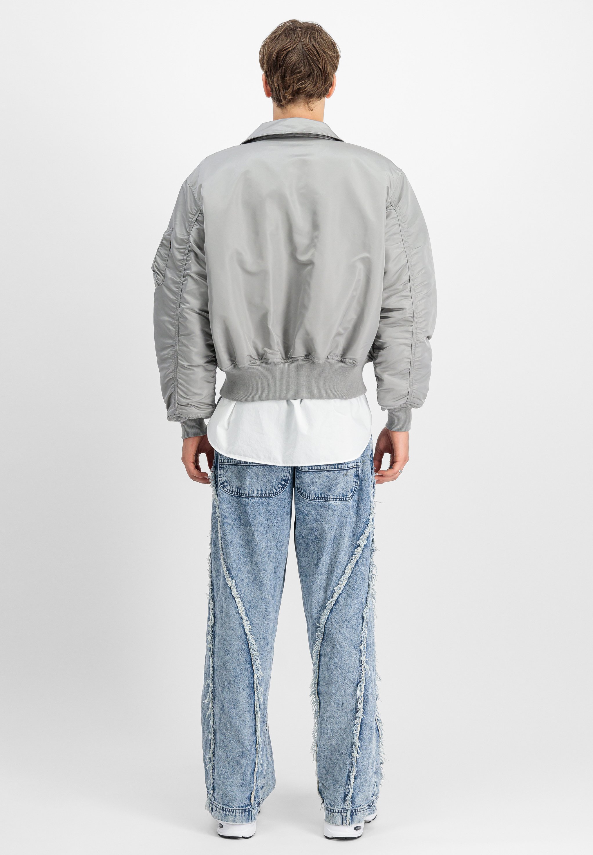 Alpha Industries CWU-45 HERITAGE UNISEX - Blouson Bomber - silver