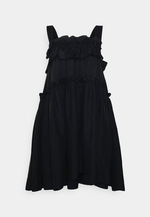 CASSIE MIDI DRESS - Robe de soirée - fluro yellow stripe