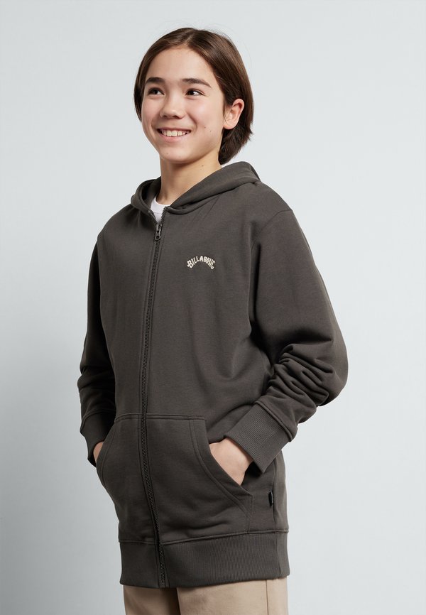 ARCH - Zip-up sweatshirt - raven