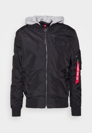 HOOD - Bomber Jacket - black