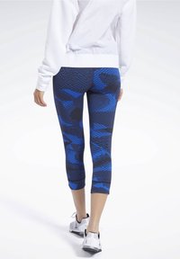 Reebok 3/4 sportovní kalhoty - blue