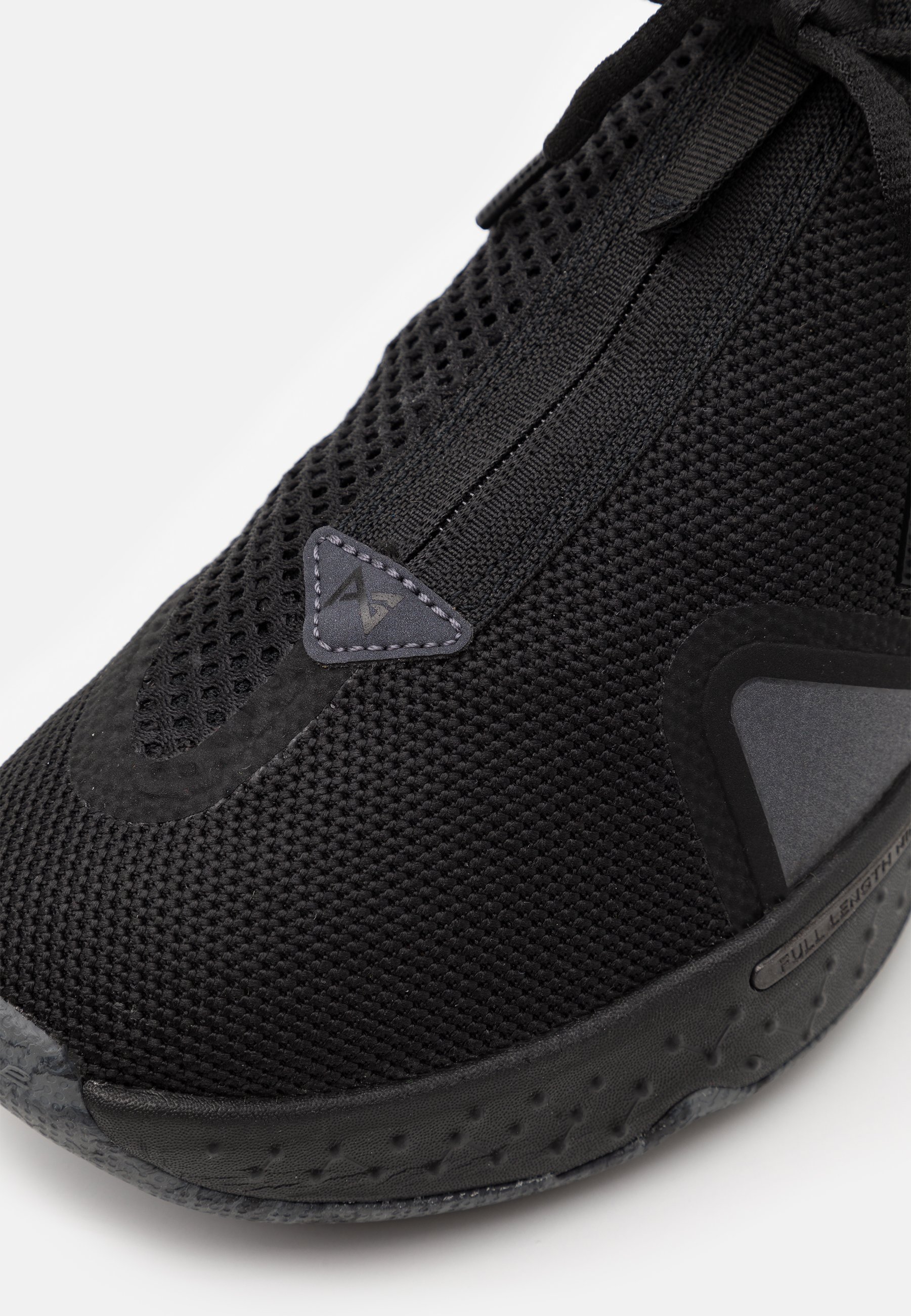 Nike Performance PG 4 - Basketball shoes - black/metallic dark  grey/black/cool grey/anthracite/black - Zalando.de