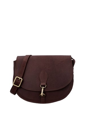 WIEBKE - Torba preko tijela - burgundy