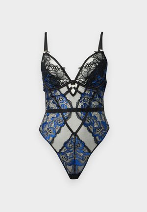Ann Summers, TWILIGHT SEDUCTION CROTCHLESS - Боди - black/blue