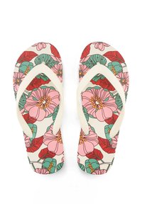 flip*flop ORIGINALS FLOWER POWER - Pool shoes - rose multi