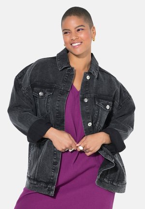 SHAPE NADELSTREIFEN - Jeansjacke - grey denim