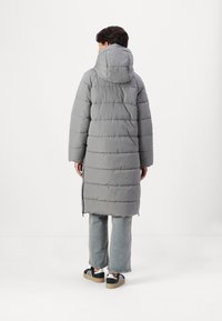 JDY JDYELFI LONG PADDED JACKET  - Abrigo de invierno - steel gray/black