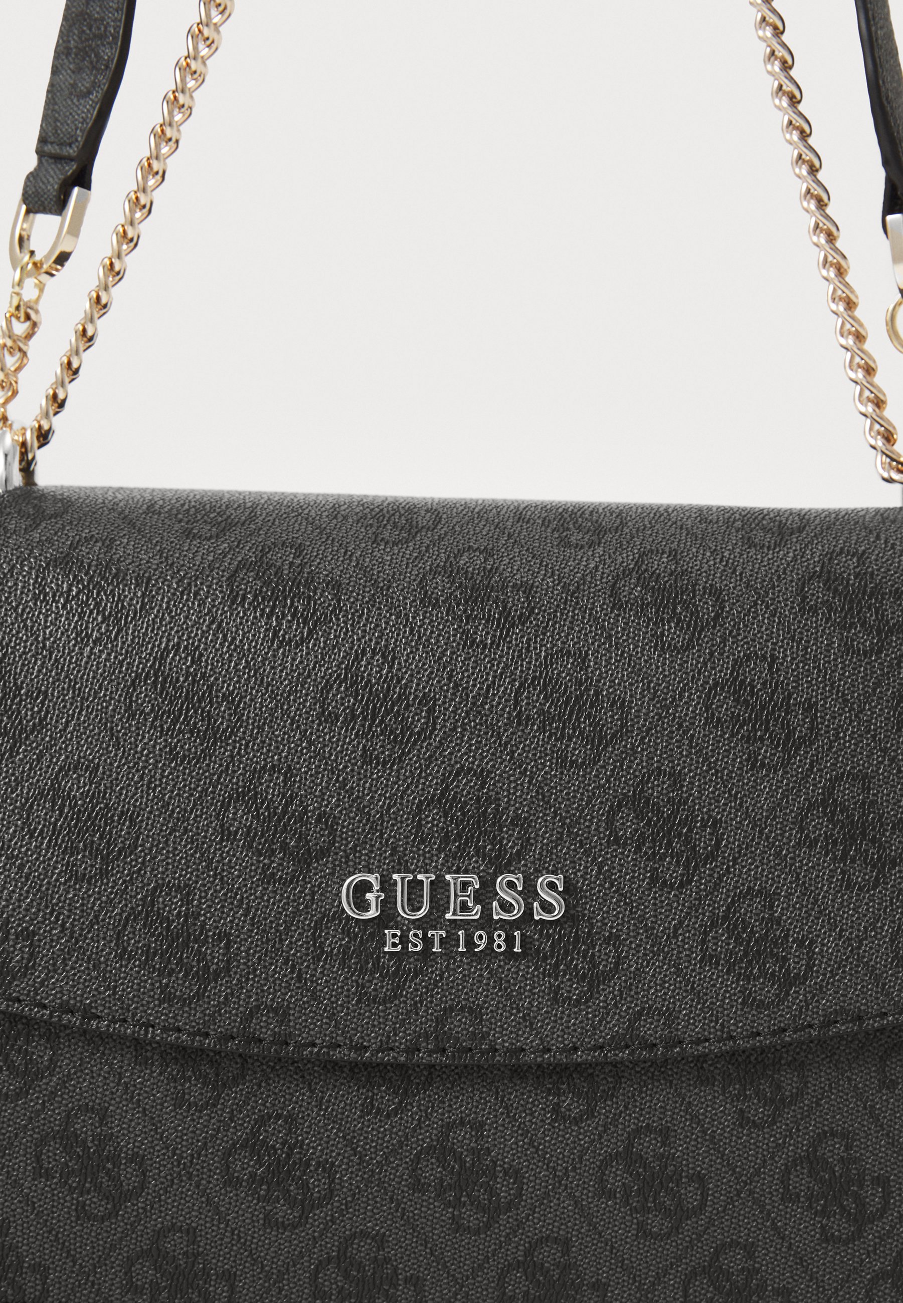Guess CALISTA CONVERTIBLE XBODY FLAP - Geantă crossbody - coal/gri