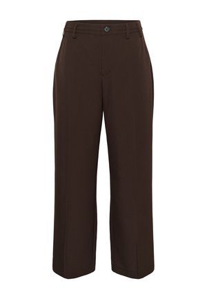Kaffe Curve, KCLUMA HW PANTS - Pantalon classique - coffee bean