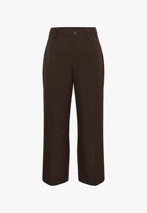 Kaffe Curve, KCLUMA HW PANTS - Pantalon classique - coffee bean