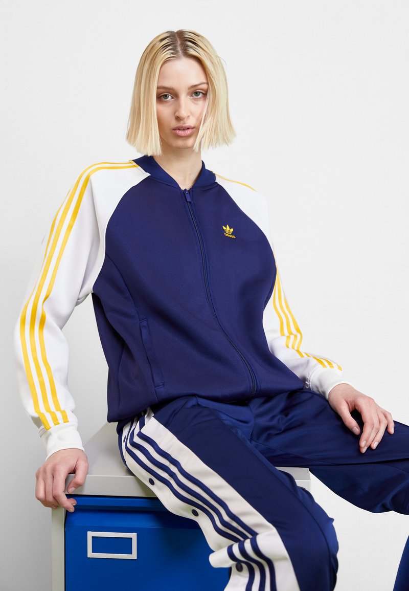 adidas Originals ADICOLOR CLASSICS SST - Träningsjacka - dark blue ...