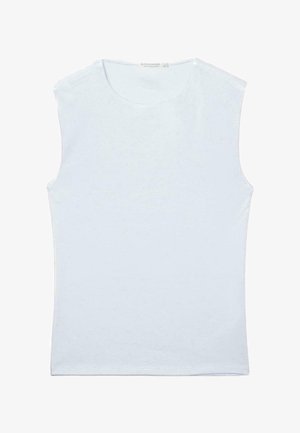 Stradivarius, BASIC SLEEVELESS T-SHIRT - Débardeur - white