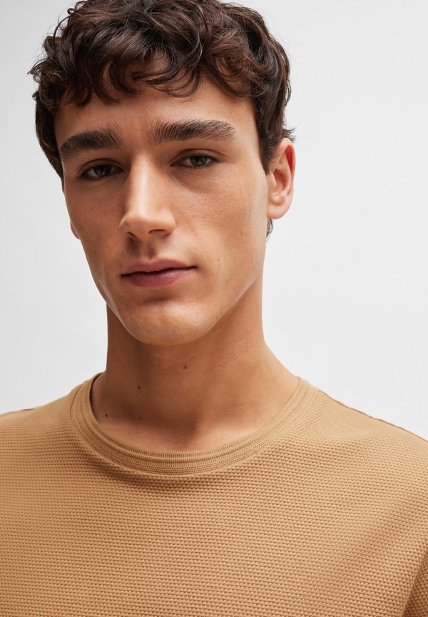 TIBURT - Basic T-shirt - medium beige3