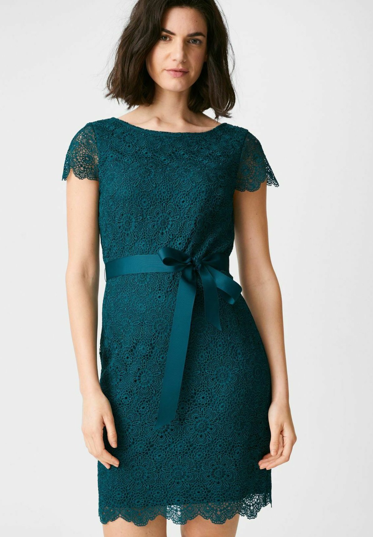 C\u0026A Etuikleid - petrol - Zalando.de