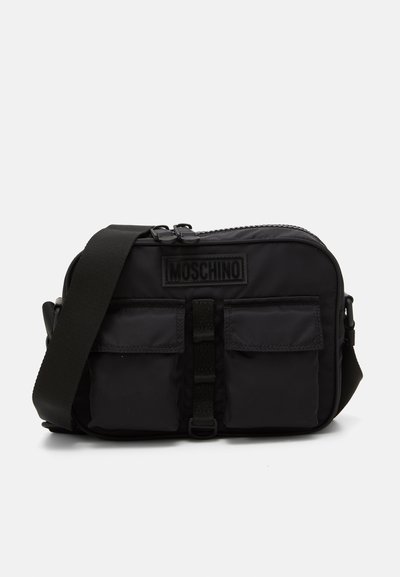 MOSCHINO BORSA TRACOLLA UNISEX - Plecu soma - fantasia nero