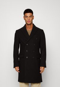 Isaac Dewhirst LONG PEA COAT - Casaco clássico - new army