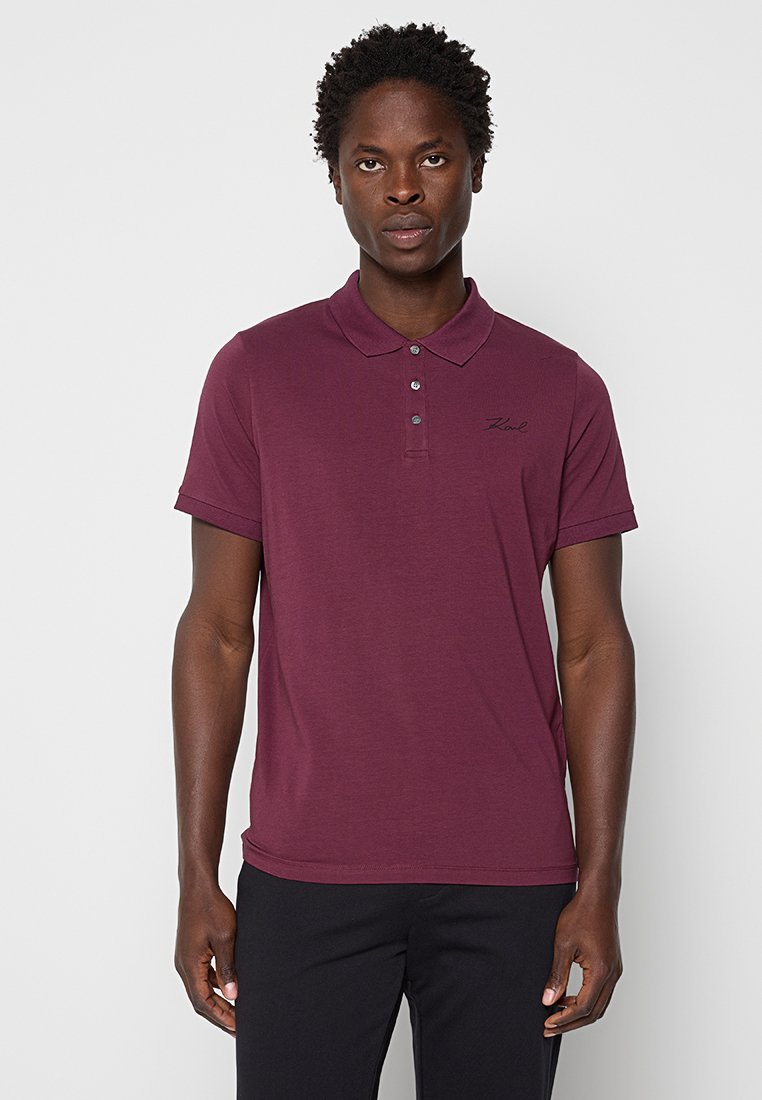 Karl Lagerfeld Poloshirt (rood)paars