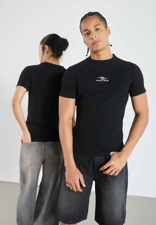 UNISEX WAFFLE MUSCLE FIT T SHIRT - Basic T-shirt