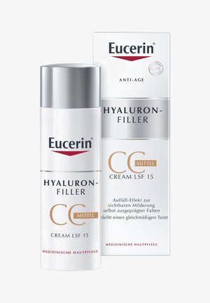 GETÖNTE TAGESCREME HYALURON-FILLER CC CREAM MITTEL, ANTI AGE - CC cream - -