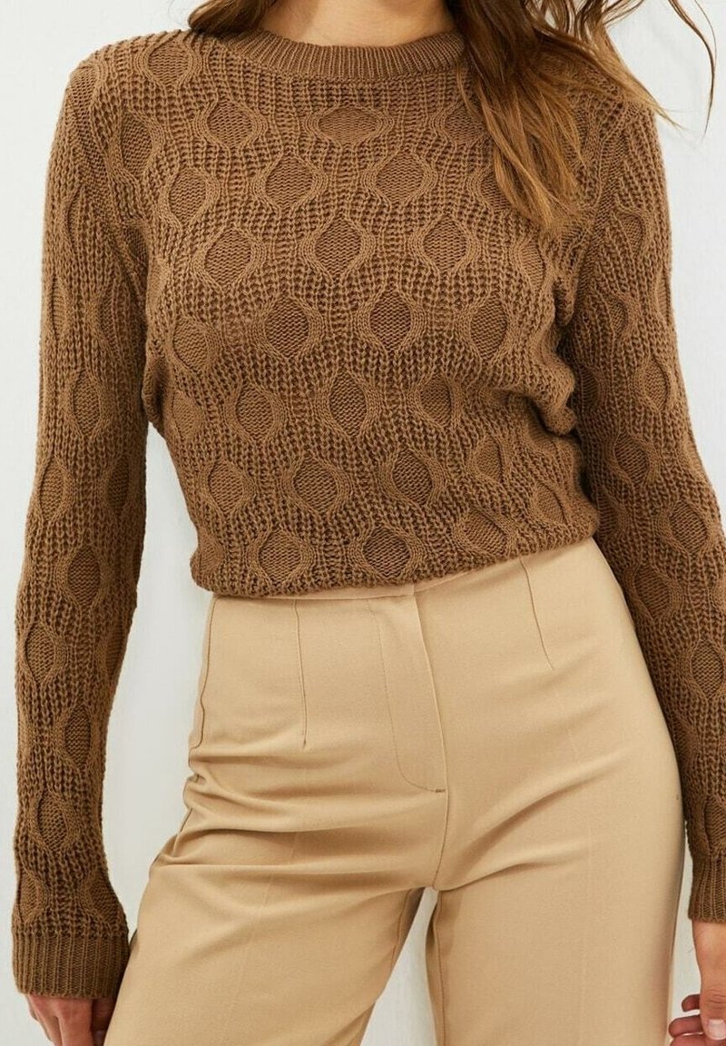 Trendyol Strickpullover - brown