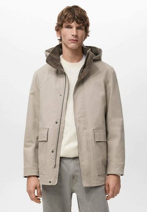 Chaqueta de entretiempo - sand