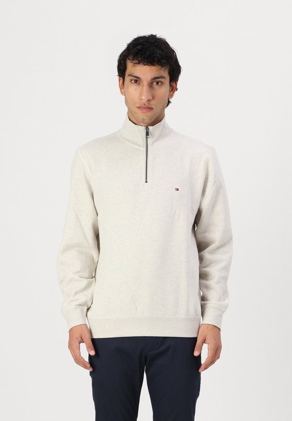 ESSENTIAL ZIP - Sweatshirt - oatmilk2