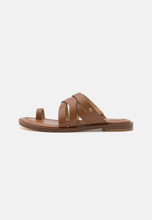 NORA THONG - T-bar sandals - luggage4